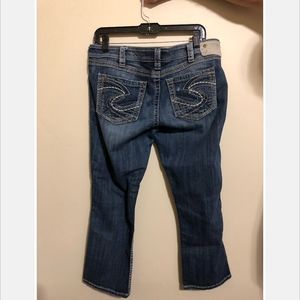 Silver Jeans Denim Capri"s